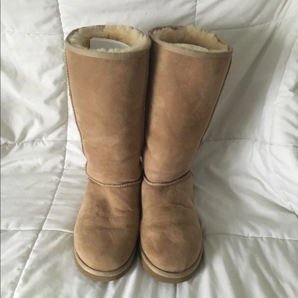 Classic Tall UGG Boots in Sand Women’s 9 - Picture 1 of 5